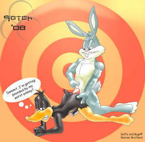 buggs bunny hentai sex picture - anal anal_sex anthro bird bugs_bunny daffy_duck doggy_style duck fur furry  furry_ears gay grey_fur interspecies long_ears looney_tunes