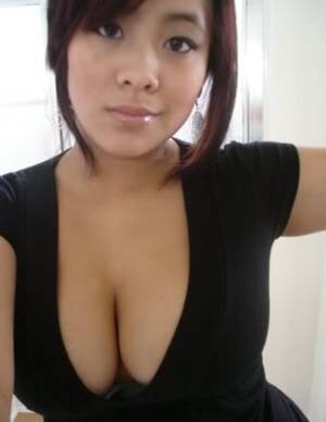 asian girlfriend cleavage - Hot Asian Cleavage. Porn Pic - EPORNER