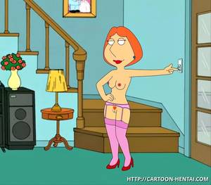 horny animation - Lois Griffin turns up the light so everyone could see what a horny milf she  is!Here is a very unique sort of Family Guy in shape of porn anime ;) porn  show ...