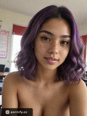 mixed teen boobs - Horny Teen Mixed Girl with Huge Round Breasts in Classroom | Pornify â€“ Best  AI Porn Generator