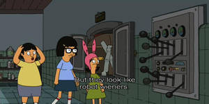 Bobs Burgers Tina Porn Lesbian - bob's burgers / Louise Belcher / Tina Belcher / Gene Belcher