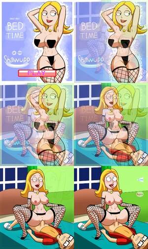 American Dad Anal - swfchan: American Mommy Bed Time (by shawupp) loop,American Dad !,cowgirl,stocking,anal,creampie.swf