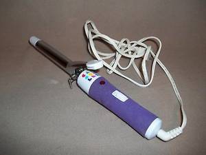 Hair Iron Porn - VTG-CABOODLES-CURLING-IRON-PURPLE-VGC-TESTED-NR. Curling IronPornHair ...