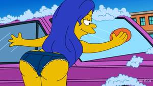 Marge Simpson Muscle Porn - SEXY Carwash Scene - Lois Griffin / Marge Simpson