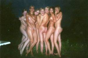 Amateur Lesbian Sex Outdoors - Naked girls party with the raunchy lesbian group â€“ Nudist Teens Secret Sex  Video