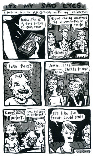 Gonzo Porn Comics Buffy - The whole page about uncomfortable smiles.