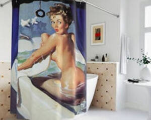 home shower nude - Girl in Bath Nude Naked Woman Polyester Shower Curtain Bathroom home decor  bathroom home house | Pornhint