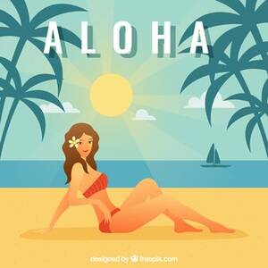 aloha nude beach - Page 15 | Flowing Hair Beach Images - Free Download on Freepik