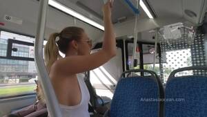 Girl Stripped Bus Porn - Free A angel rides a public bus with stripped titties Porn Video HD