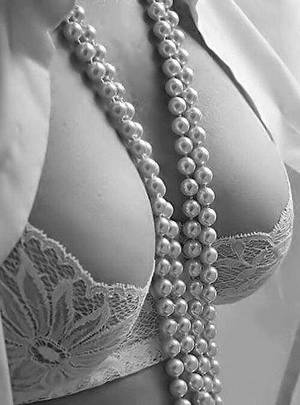 naked breasts with black necklace - Nudity and porn looks so much better in black and white! NSFW Pictures of  beautiful girls and woman posing nude and having sex. The beauty and  sexiness of ...