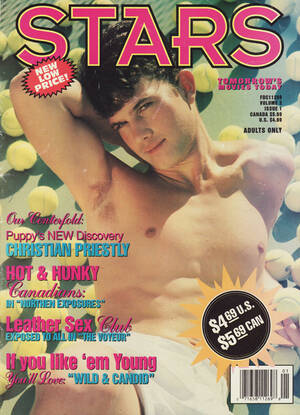 Gay Pornstar Magazine - Stars January 1994, stars gay porn magazine 1994 hot and hunky me