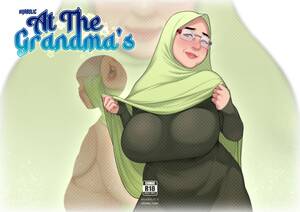 hijab xxx toons - At the Grandma's [Hijabolic] Porn Comic - AllPornComic