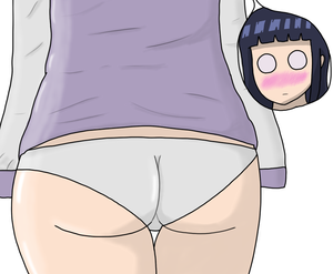 Hinata Panties Ass Porn - Hinata butt <3 by fableiii - Hentai Foundry