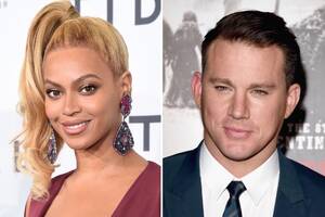 huge boob ebony beyonce - Here's What BeyoncÃ© Texted Channing Tatum After Their Lip Sync Battle |  Vanity Fair