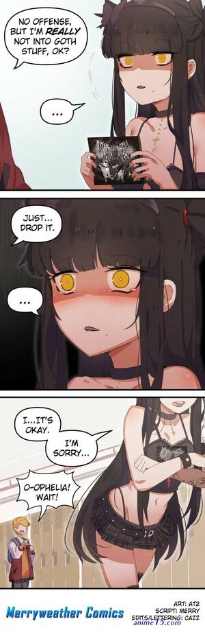 Girl Jock Porn - The goth girl and the jock espaÃ±ol - Anime15