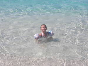amateur schoolgirl - SchoolGirl in the waters of Coki Beach, St. Thomas, USVI 2008