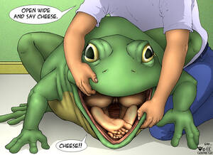 Frog In Pussy - Rule 34 - carnivore cafe comic female feral frog gaping maw hindpaw human  male nude open mouth pussy vore what willing prey | 602259