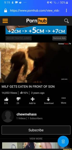Animated Traffic Junky Porn Ads - Porn ADS BY TRAFFIC JUNKY Remove Ads Anime swim) MILF GETS EATEN IN FRONT  OF SON