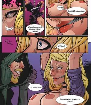 cartoon arrow porn - The Black Canary 1 - Ravished Prey Cartoon Porn Comic - HD Porn Comix