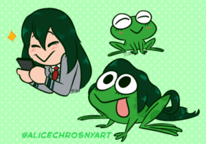 Amazing Frog Porn - alicechrosnyart: Bird Boy, Best Frog, and Heroic Birds AU Tumblr Porn