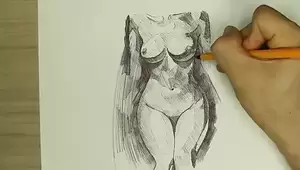 naked drawings - Nude Drawing Porn Videos | xHamster