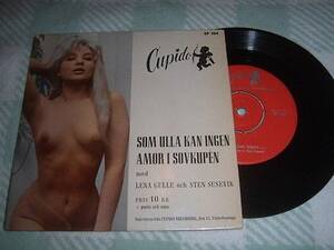 Lena Vintage Porn - popsike.com - SEXY NUDE COVER CUPIDO EP 104 LENA GULLE Swedish vintage  erotica audio porn 1960 - auction details