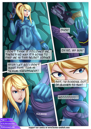 Blue Alien Hentai Porn Comic - Nintendo Porn Comic: Samus Aran's Alien Impregnation Creampie Fucktime â€“  Dialog â€“ Page 3 | Otakusexart