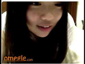 Japanese Omegle Porn - Omegle girl from japan rubbing her pussy