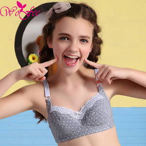 Hot Very Young Girls - WoFee Young Girls Dots Printing One Piece Thin Lace Training Bras With  Three Back Hooks B1208-in Bras from Mother & Kids on Aliexpress.com |  Alibaba Group