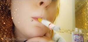 Carmen Electra Smoking Cigarettes Porn - Close up Lips Smoking Fetish by EstrellaSteam | Faphouse