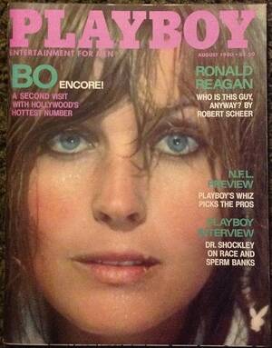 Blonde Playboy 1980s Porn - Playboy Magazine, August 1980 by Hugh M. Hefner