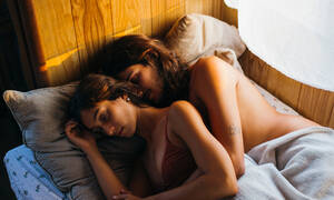 couples anal sex spooning - 10 Benefits Of Spooning, Variations & The Sex Position | mindbodygreen