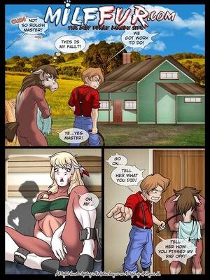 furry toon milf - Milffur- Adun Slow Down 3 Furry Comics