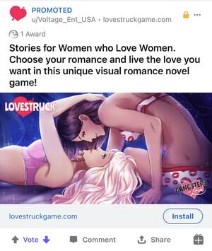 News Feed Porn - Pornified Reddit Advertisement hyper sexualizing Lesbianism appears in my  newsfeed the same day PinkPill Feminism gets banned for giving anti-porn  women a safe space : r/WheresMyWAIFU
