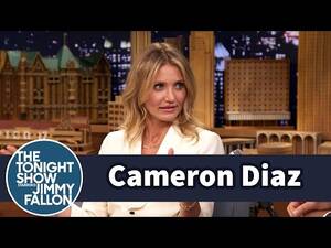 Cameron Diaz Porn Tumblr - Cameron Diaz Reminds Jimmy He's Aging with Each Show - YouTube