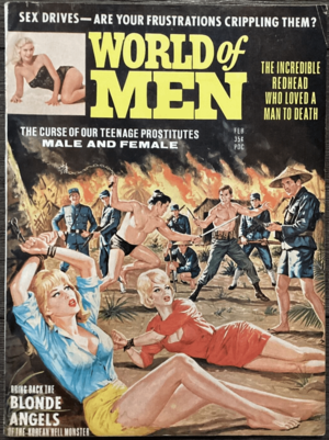 North Korean Porn Magazines - North Koreans capture American women, cover of \