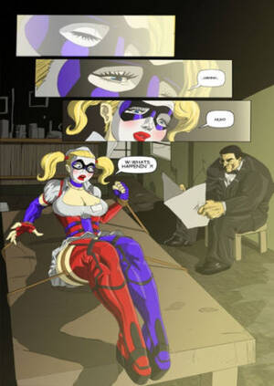 Harley Quinn Bondage Porn - Harley Quinn Interrogation - batman â€¢ Free Porn Comics