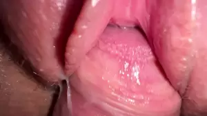 Clean Shaved Pussy Close Up - Close up fuck with my horny roommate and cum on shaved pussy | xHamster