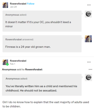 Minor Forbidden Porn Tumblr - DNI if you were ever a minor! : r/CuratedTumblr