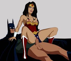 Naughty Batman Porn - Wonder woman ride on Batman big dick â€“ Justice League Hentai