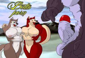 Balto Porn - e621 aleu anthro anthrofied balto balto_(film) big_breasts breasts canine  dog erection female fur