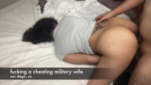 Military Wife Cheating Homemade Porn - Found A Horny Military Wife Porn Video