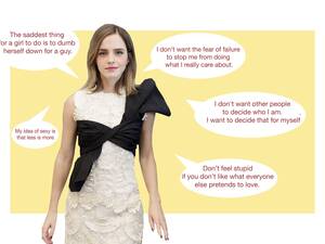 Emma Watson Nude Porn Caption - Emma Watson quotes; actress, UN ambassador & feminist | Glamour UK