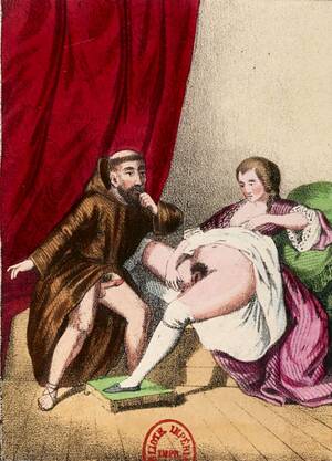 1700s Porn Painting - Sacrilegious Smut: 18th-Century Erotica of Naughty Nuns and Salacious Monks  (NSFW) - Flashbak