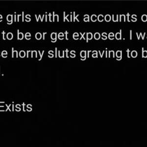 black kik sluts - Kik Slut - Page 4 - Porn Photos & Videos - EroMe