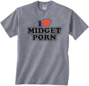 Midget Slave Porn Captions - Amazon.com: DIRTYRAGZ Men's I Love Midget Porn T Shirt - Offensive  Inappropriate Shirts for Men or Women, Funny Tshirt Graphic Tee Heather  Grey : Clothing, Shoes & Jewelry