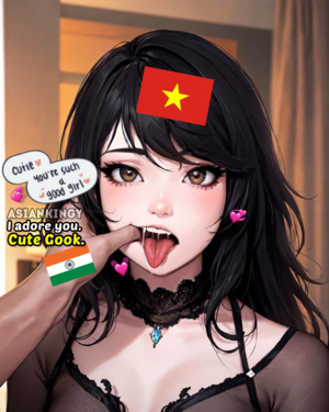 nerdy asian girls porn cartoons - Good Viet Gook Submits to Desi Master Asian Hentai - 100% Asians |  MOTHERLESS.COM â„¢