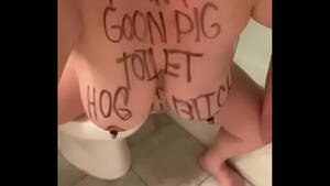 Fat Fuck Pig Porn - Fat fuckpig justafilthycunt porn pig slut video grinding tonguing dirty  toilet whore - XNXX.COM