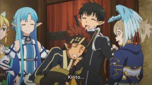 Anime Sword Art Online Lesbian - Hey, why do you think Kirito wants to add yet another sword to his  collection so badly?