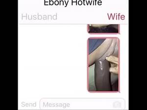ebony sex text message - Ebony Hotwife Texting 1 - XVIDEOS.COM